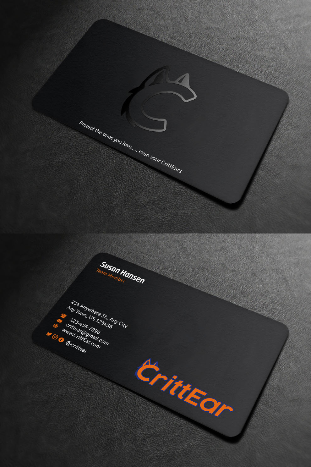 Business Card Design by INDIAN_Ashok for Susan Hansen | Design #18320093