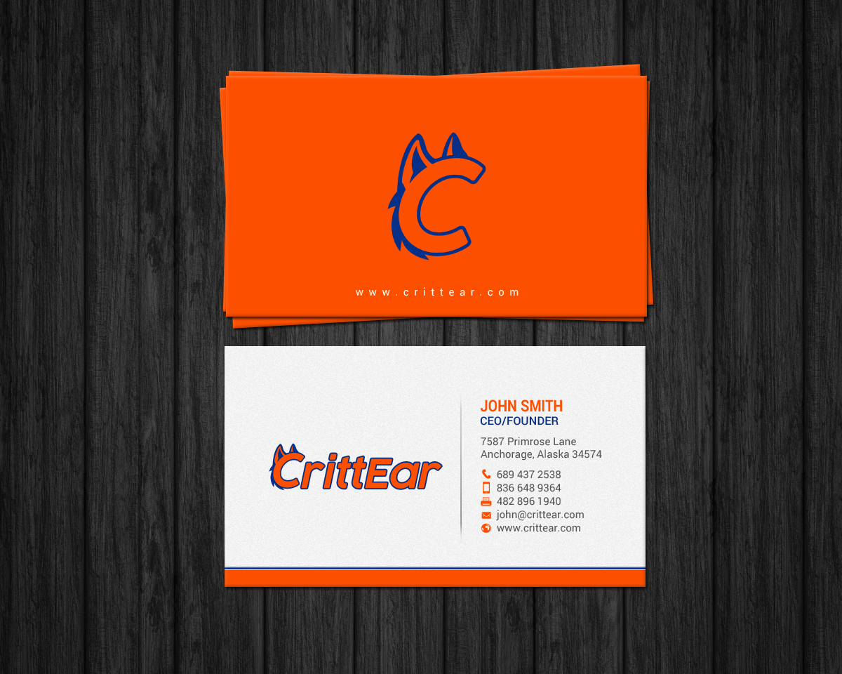 Business Card Design by chandrayaan.creative for Susan Hansen | Design #18319858