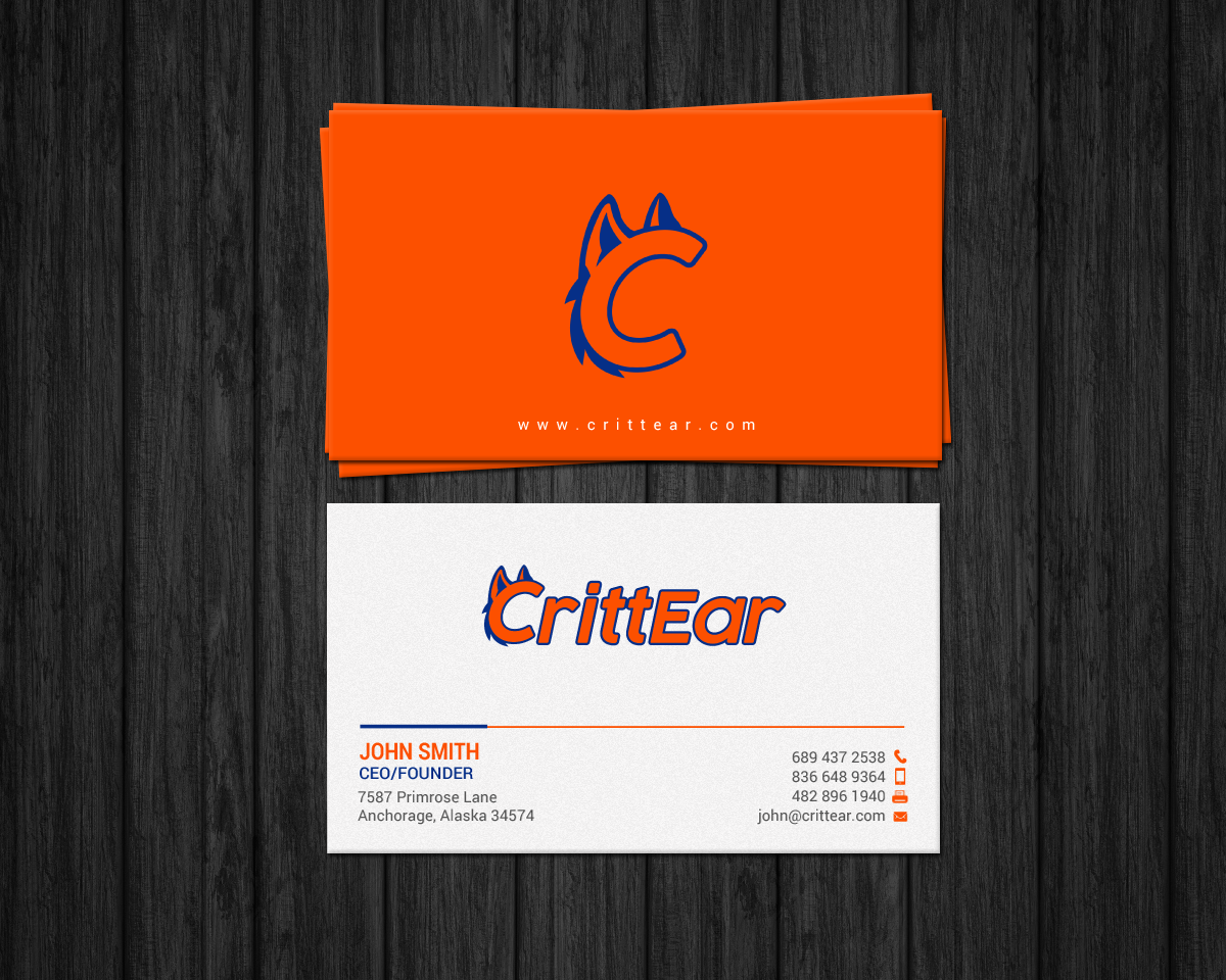 Business Card Design by chandrayaan.creative for Susan Hansen | Design #18319870