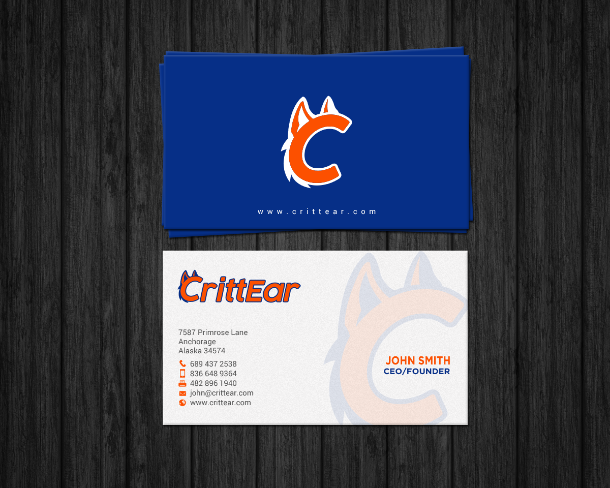 Business Card Design by chandrayaan.creative for Susan Hansen | Design #18321829