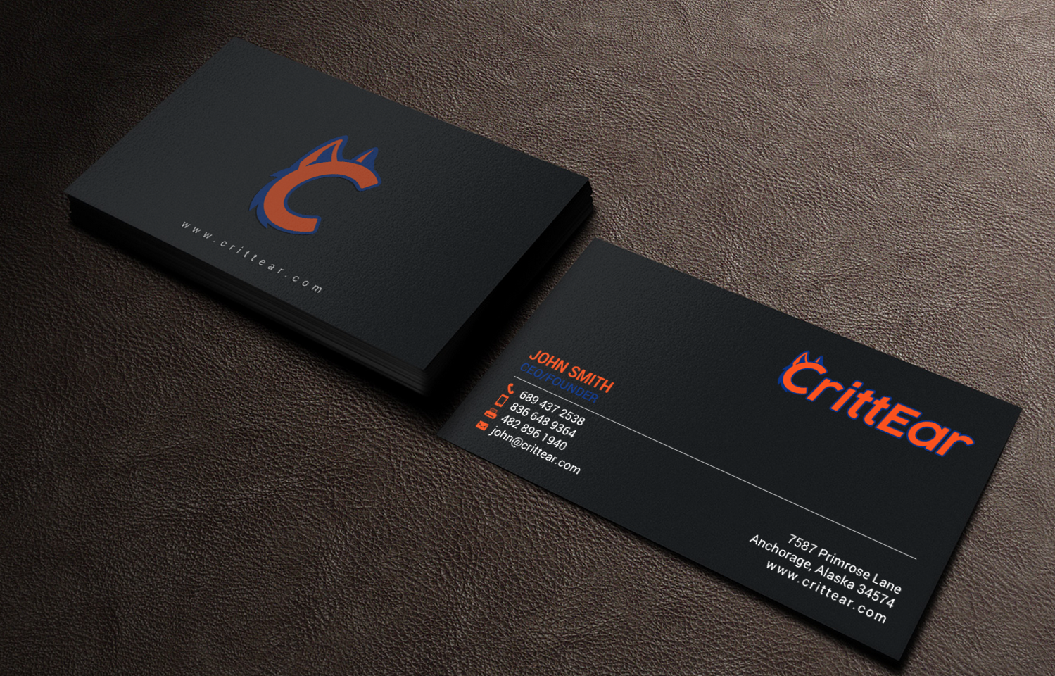 Business Card Design by chandrayaan.creative for Susan Hansen | Design #18321850