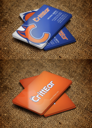 CrittEar business card | Business Card Design by Tripti Ranjan Gain