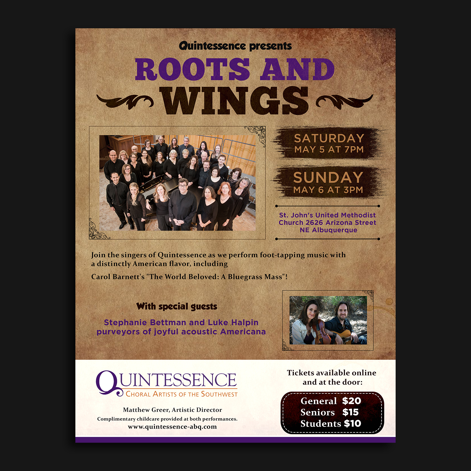 Flyer Design by hih7 for St. John's United Methodist Church | Design: #18340739