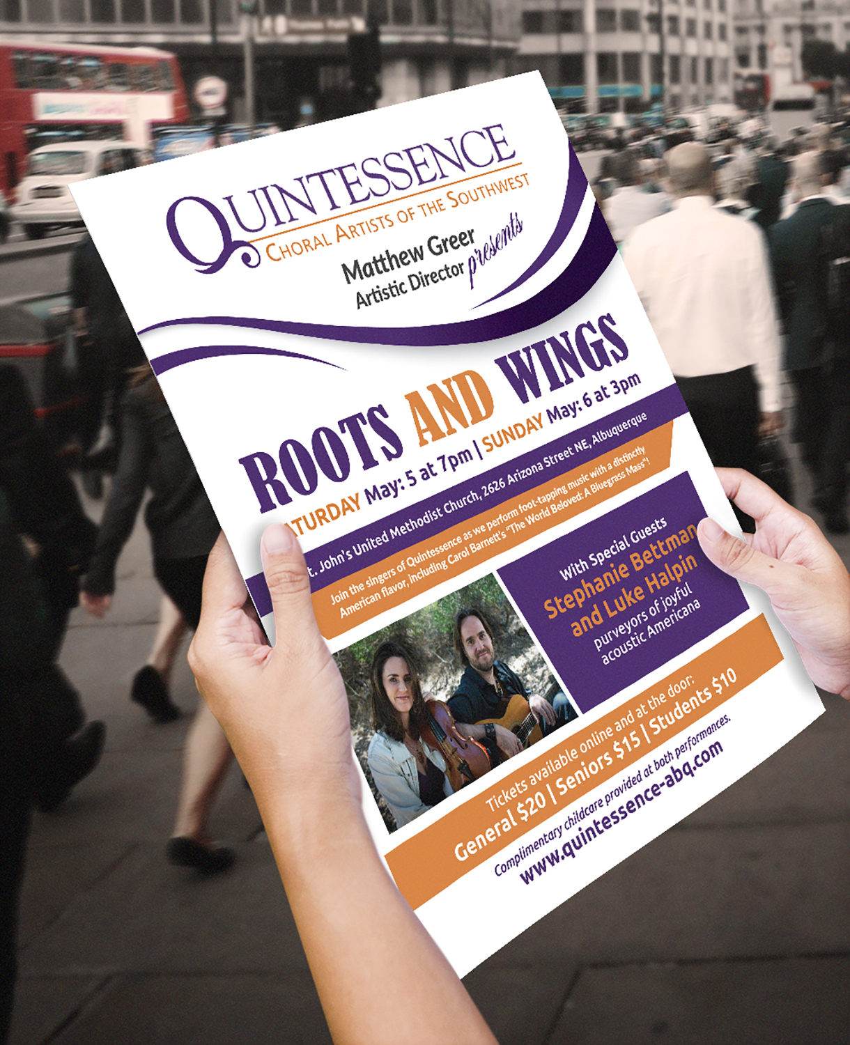 Flyer Design by Deziners Zone for St. John's United Methodist Church | Design #18323462