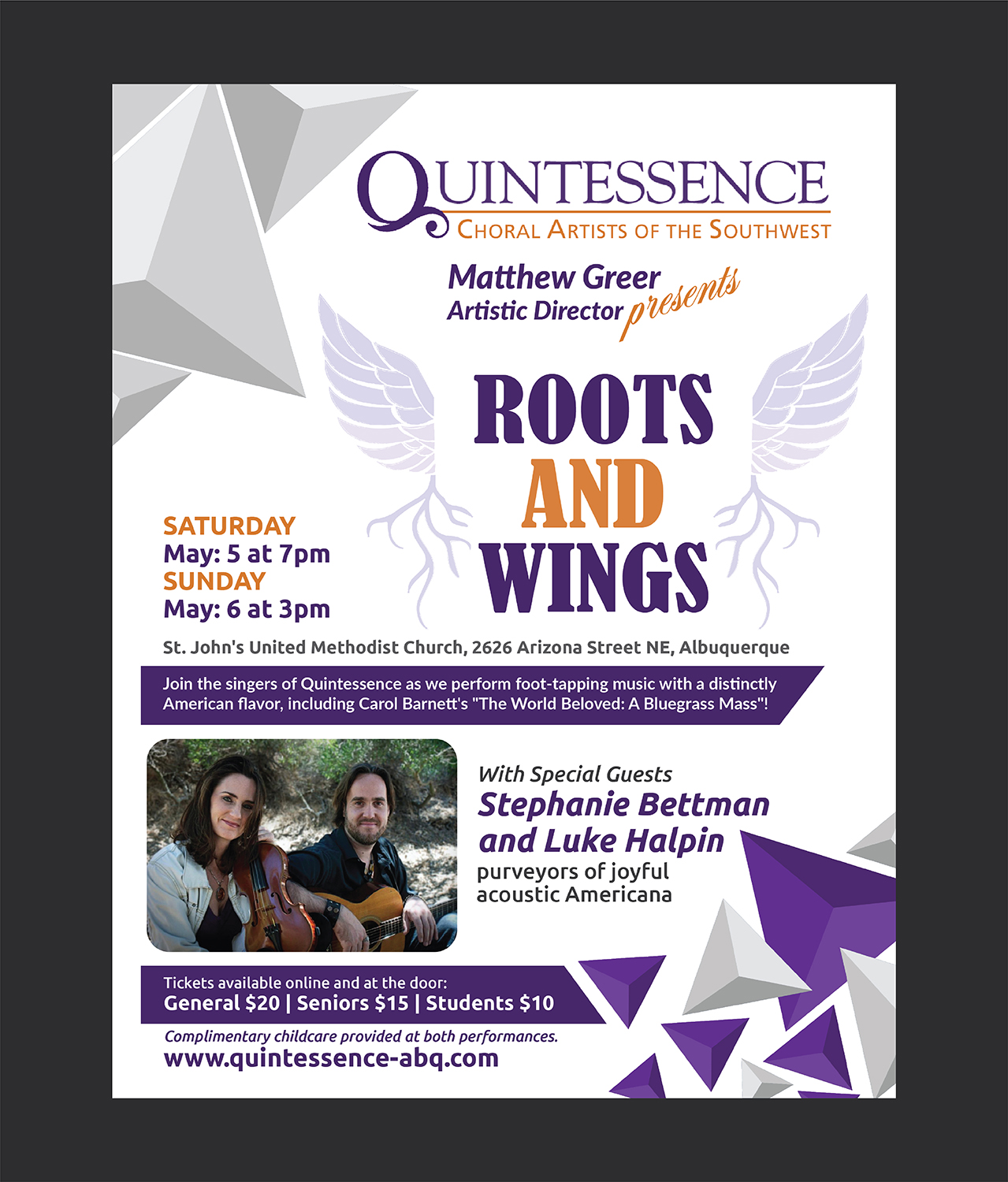 Flyer Design by Deziners Zone for St. John's United Methodist Church | Design #18323463