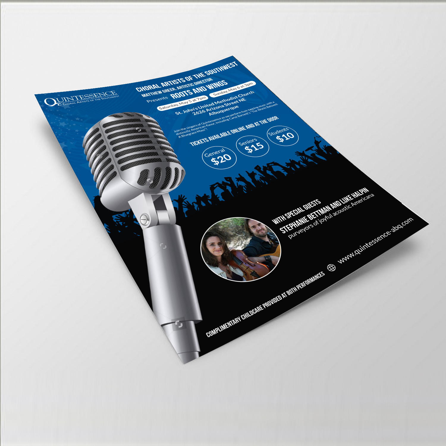 Flyer Design by creative.bugs for St. John's United Methodist Church | Design #18324431