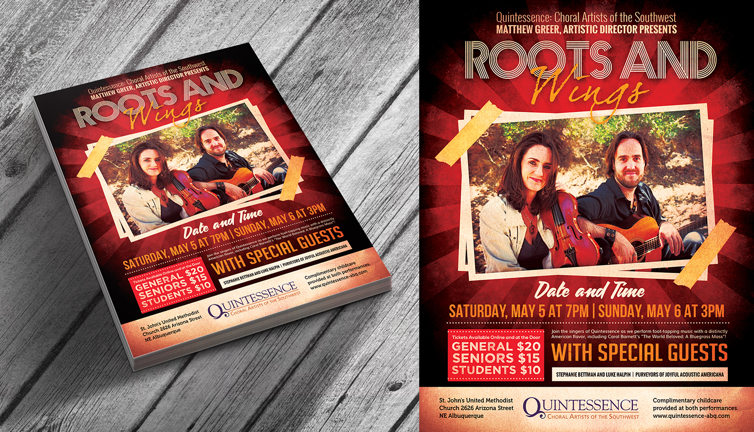 Flyer Design by SAI DESIGNS for St. John's United Methodist Church | Design #18337955