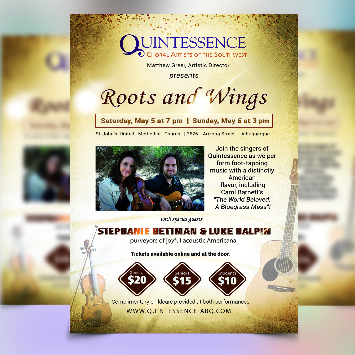Flyer Design by Mishuy for St. John's United Methodist Church | Design #18337053