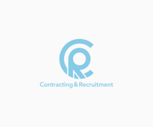CR - Contracting & Recruitment   | Logo Design by B8