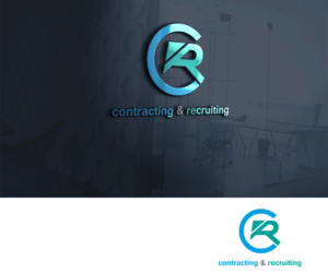 CR - Contracting & Recruitment   | Logo Design by pachilakili