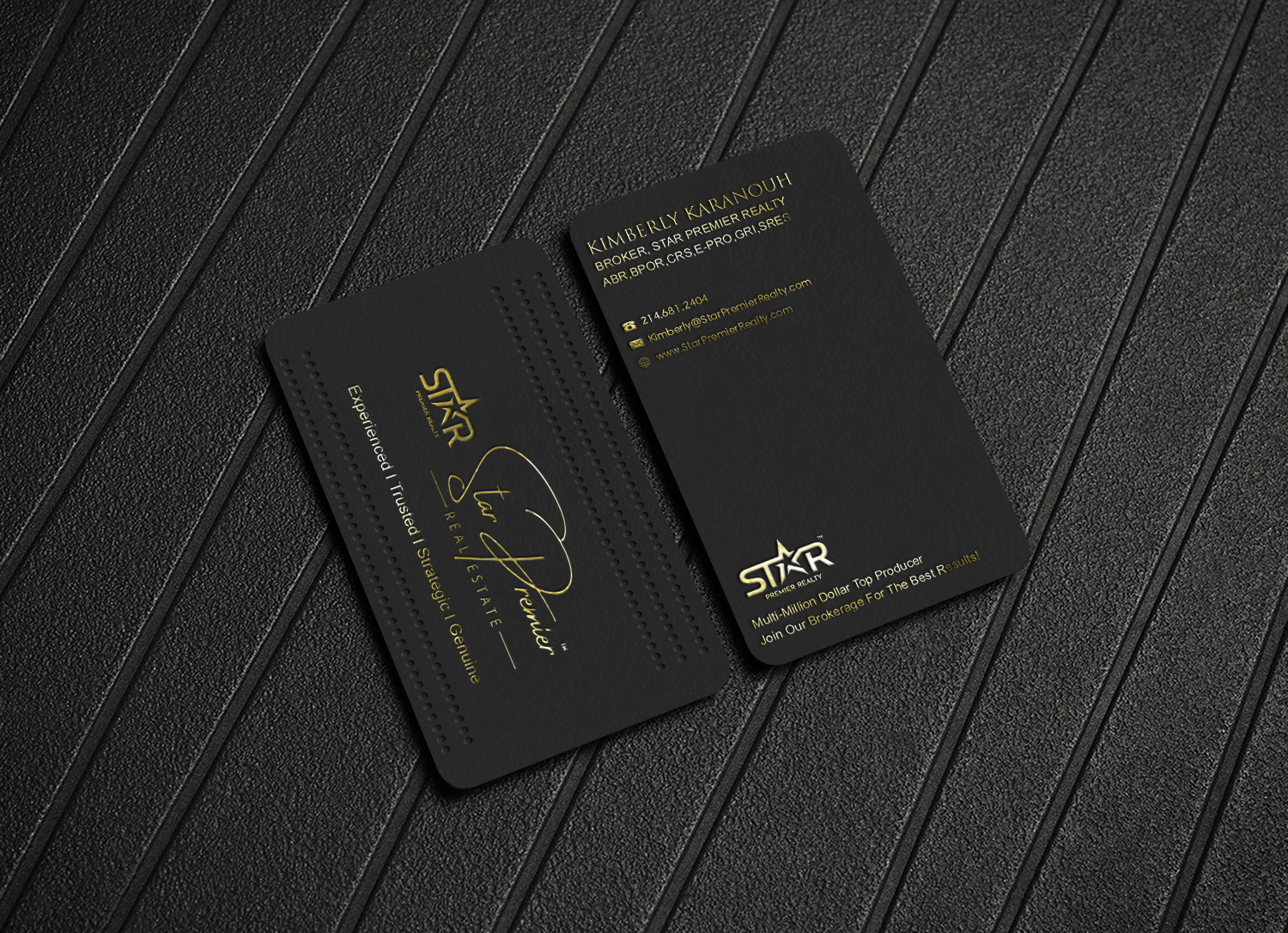 Diseño de Tarjeta de Presentación por Riz' para Star Premier Real Estate | Diseño #18319594
