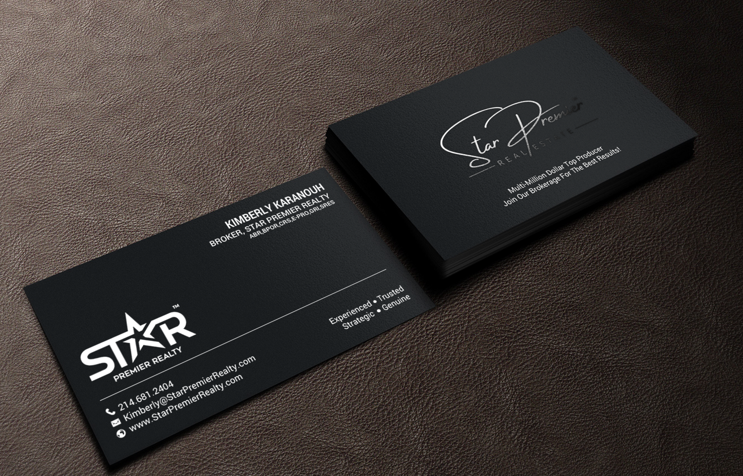 Business Card Design by chandrayaan.creative for Star Premier Real Estate | Design #18318621