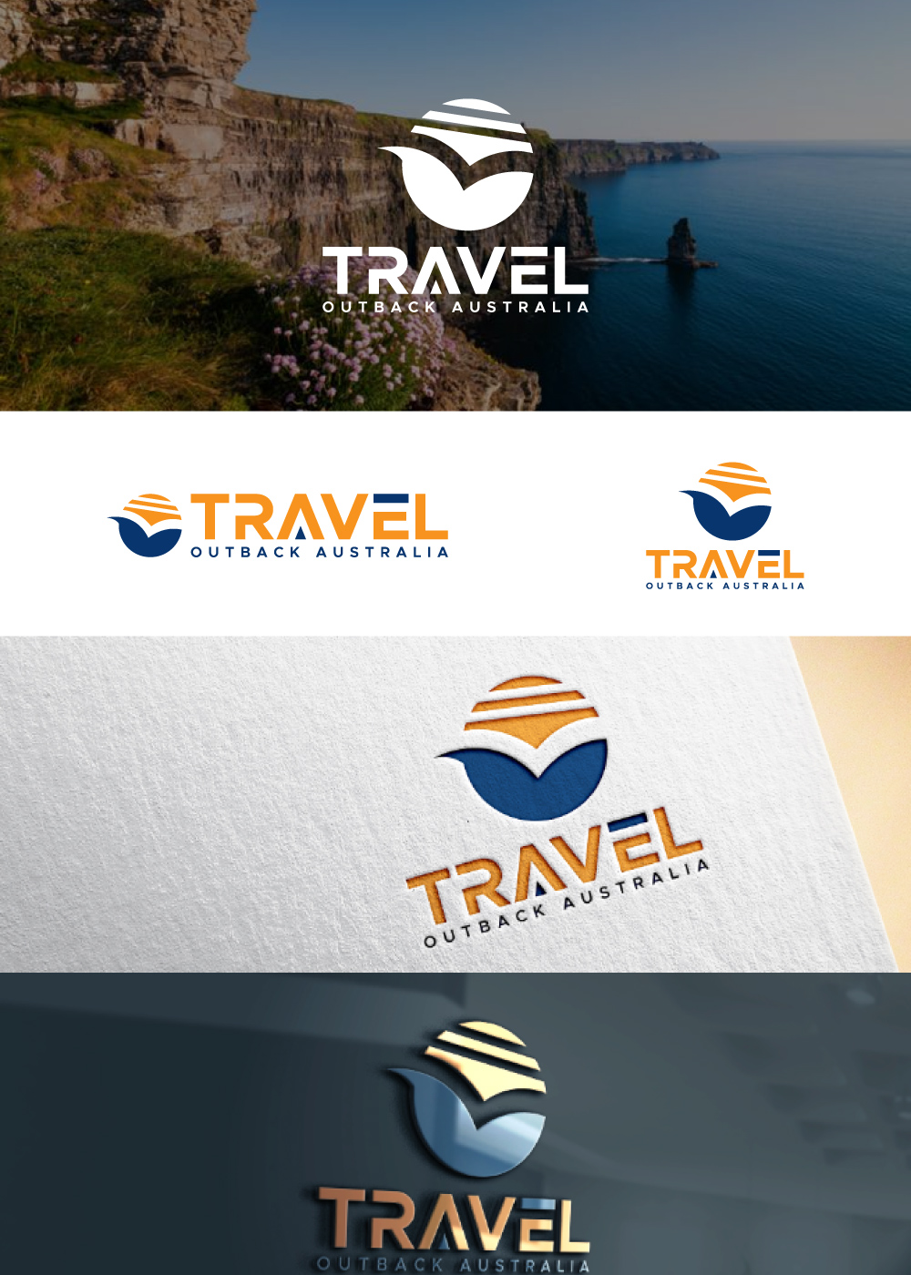 Logo Design by Devil 5 for Travel Outback Australia | Design #18320997