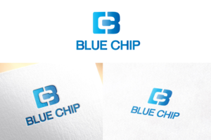 Blue Chip | Logo Design by creativedesign