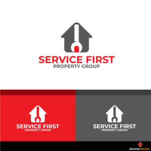 Service First Property Group | Logo Design by Graphic Bricks