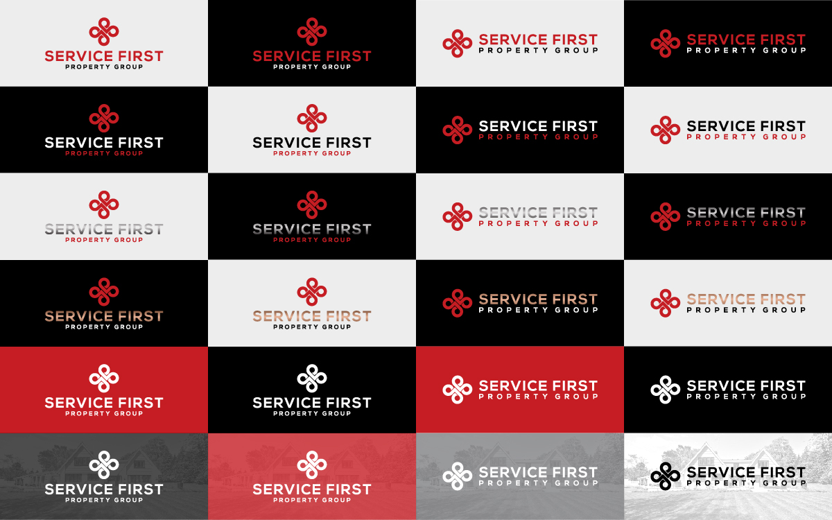 Logo Design by sushsharma99 for Service First Property Group | Design: #18388764