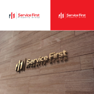 Logo Design by Maxo-Biz for Service First Property Group | Design: #18324422