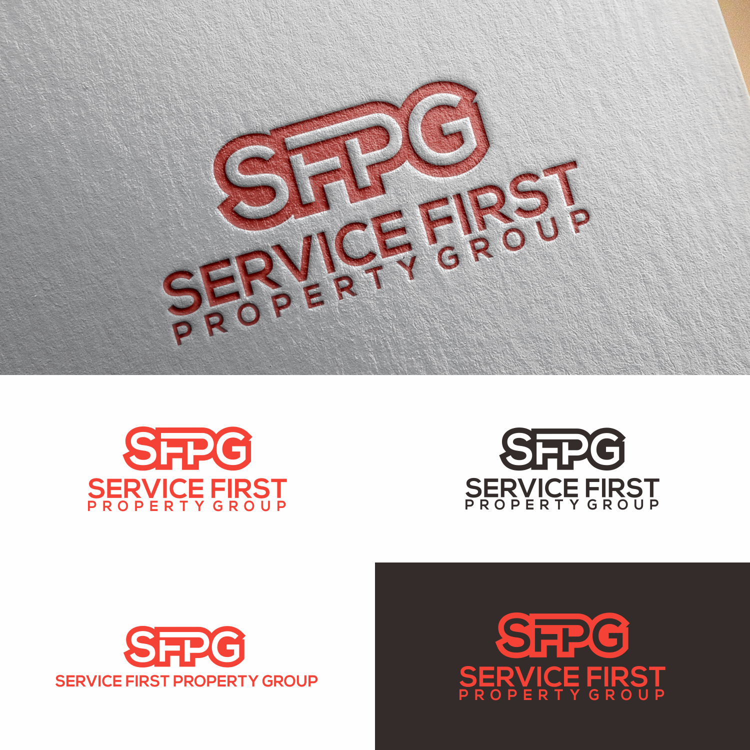 Diseño de Logo por cihuuuuuu 2 para Service First Property Group | Diseño #18336173