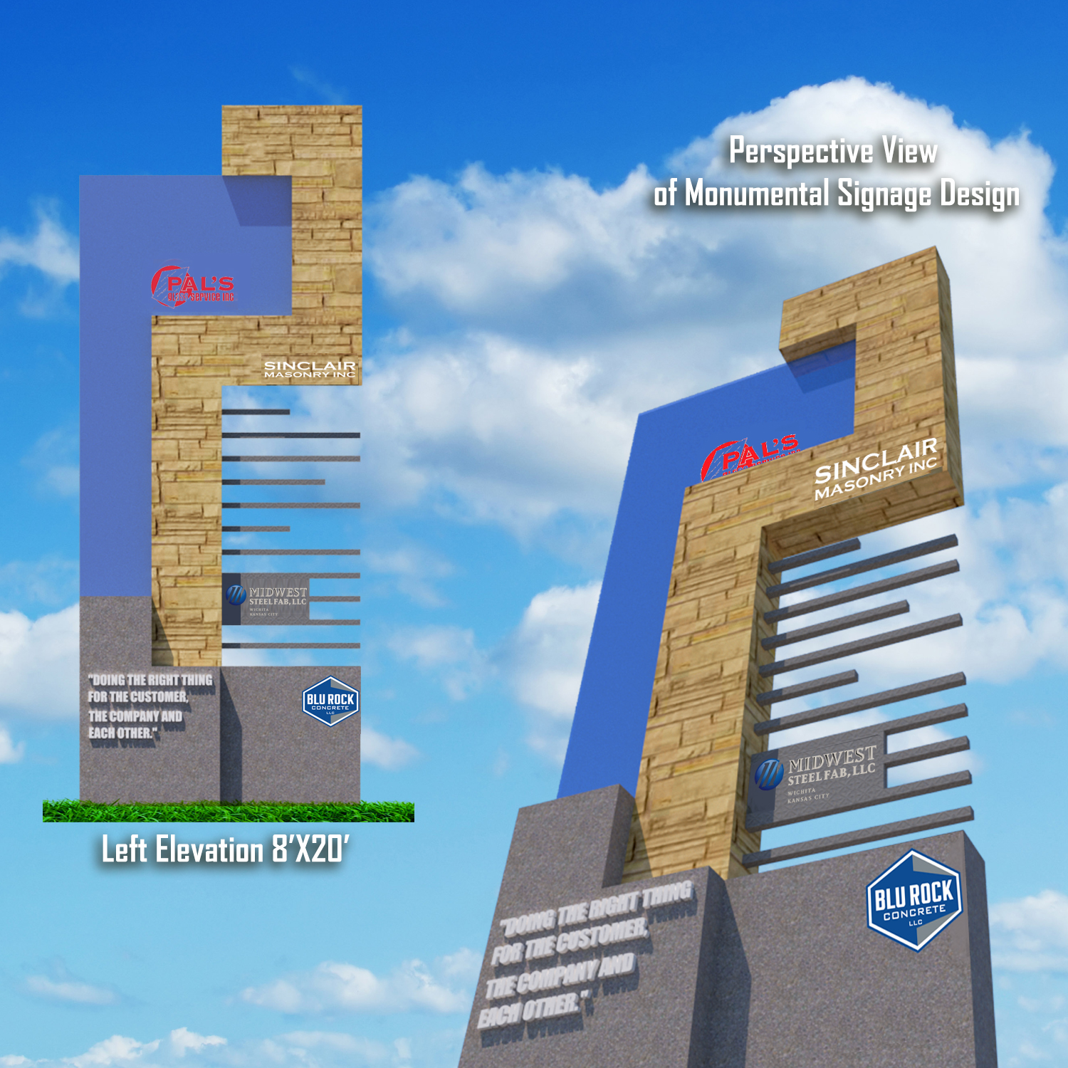 Signage Design by Yead Rahman for this project | Design #18406501