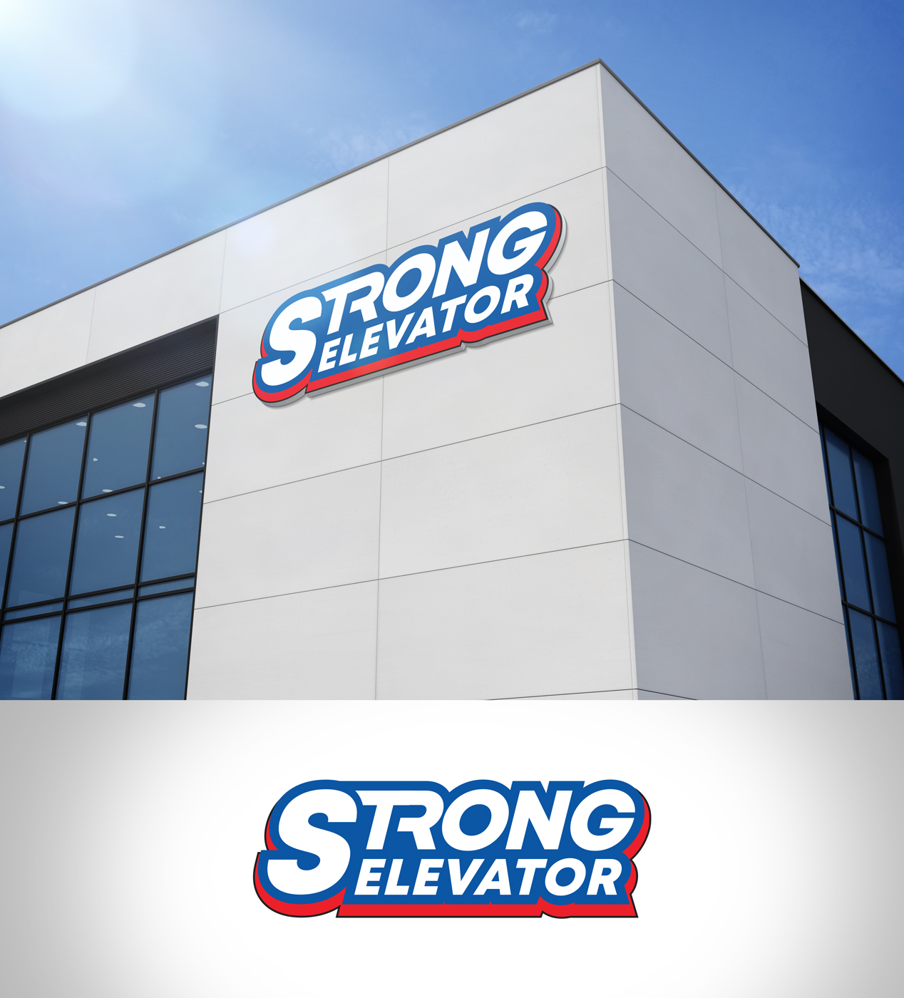 Logo-Design von Impressive Solutions für Strong Elevator Service, LLC | Design #18324162