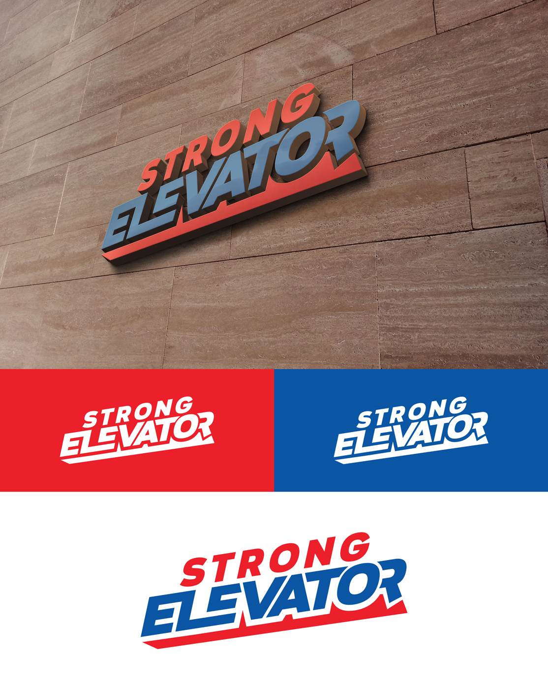 Logo-Design von Impressive Solutions für Strong Elevator Service, LLC | Design #18324163