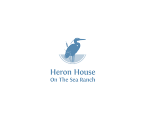 Heron House on The Sea Ranch | Logo Design by borzoid