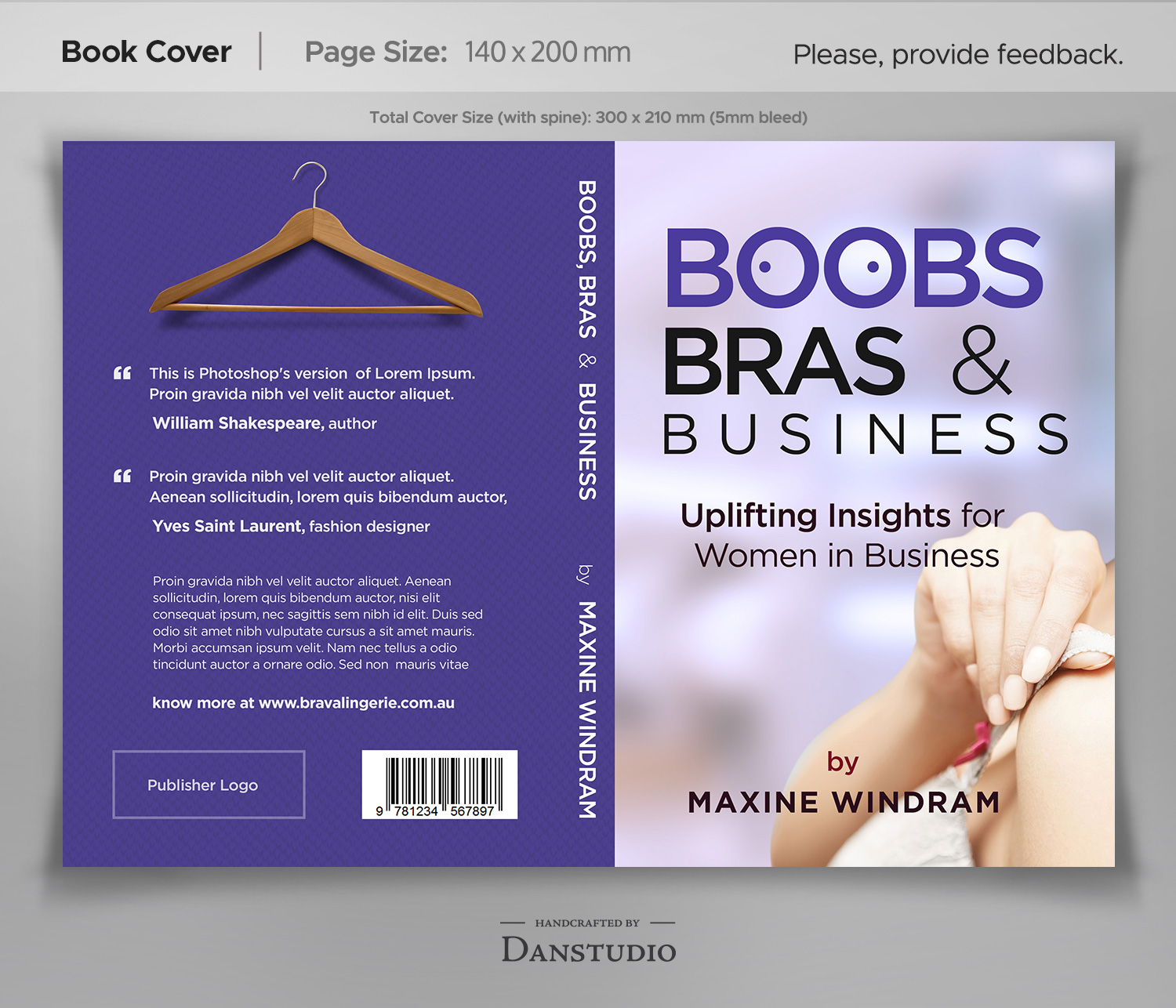 Buchumschlag Design von danstudio für dieses Projekt | Design #18341748