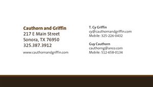 Business Card Design by SarahQ for this project | Design: #2813992