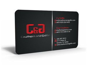 Business Card Design by Hardcore Design for this project | Design: #2838508