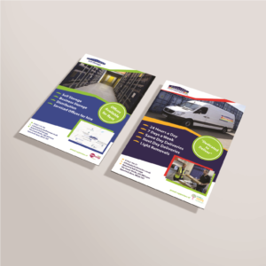 Aylesford Couriers/Aylesford Self-storage Awareness A5 leaflet | Diseño de Flyer por abc.
