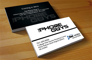 Business Card Design by Hardcore Design for Lewis LLC dba The Phone Guys | Design: #2801968
