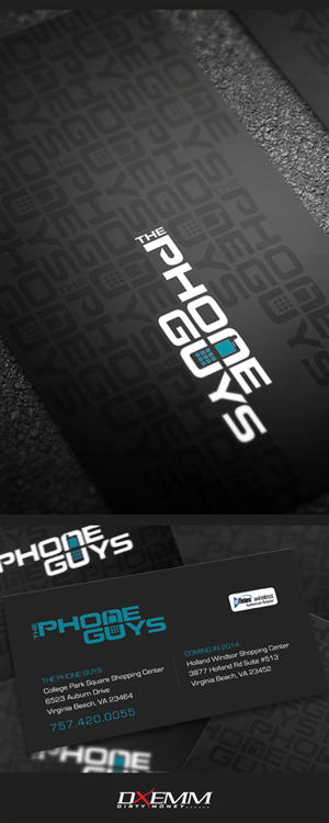 Business Card Design by diRtY.EMM for Lewis LLC dba The Phone Guys | Design: #2801180