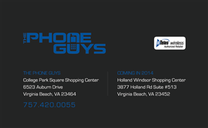 Business Card Design by diRtY.EMM for Lewis LLC dba The Phone Guys | Design: #2880475
