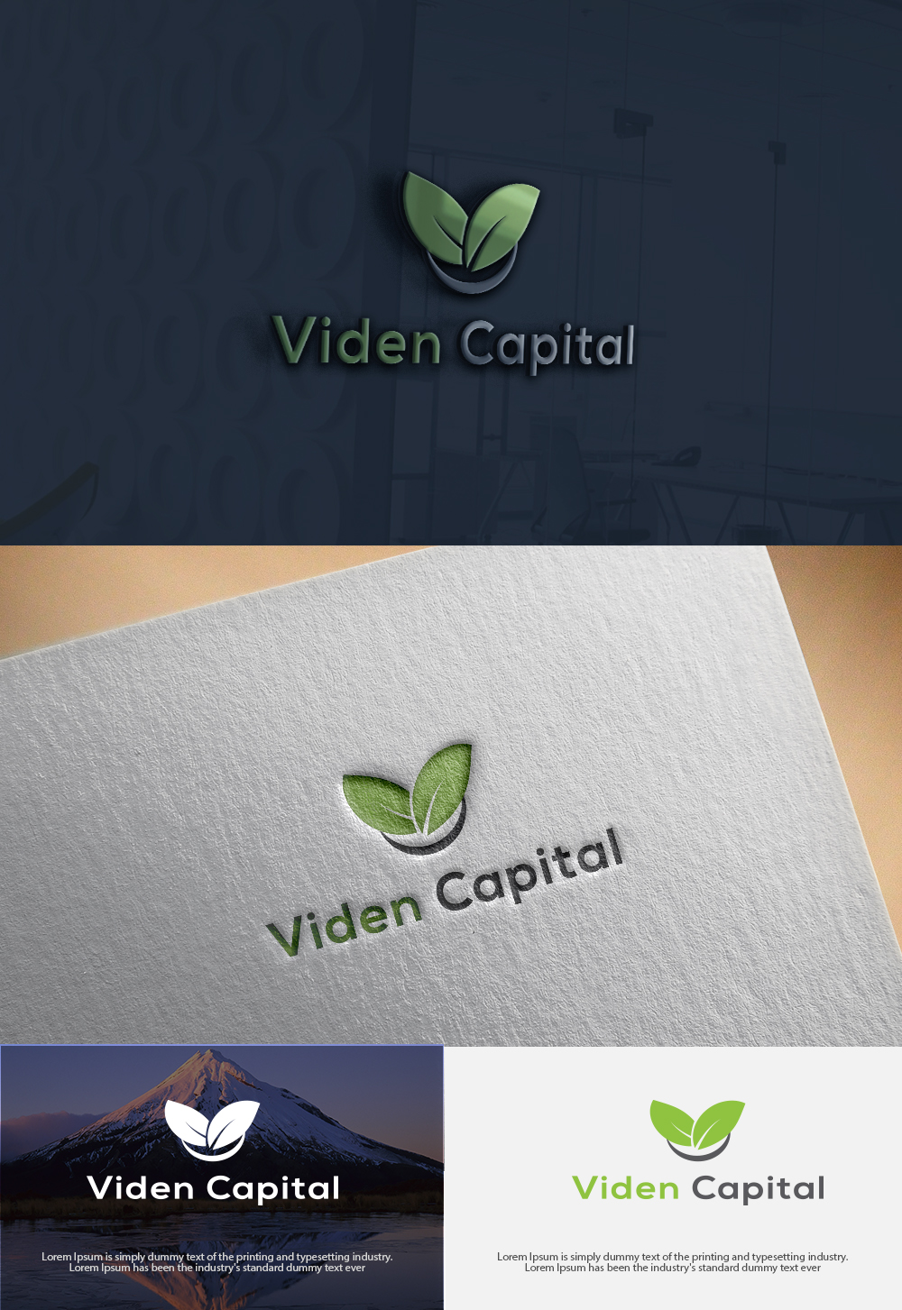 Logo Design by dr ghulam mustafa sahab for Viden Capital LLC | Design #18328222
