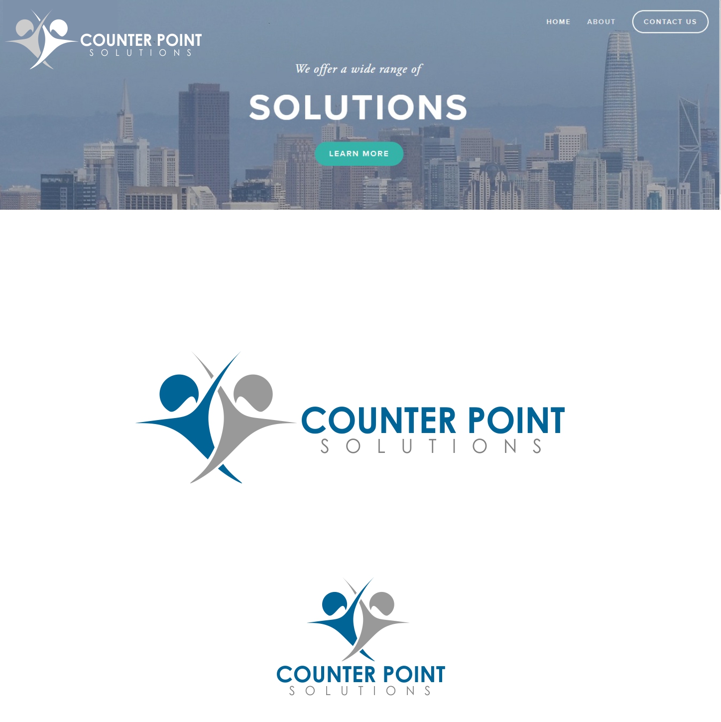 Logo Design by Oneb for CounterPoint Solutions | Design #18330775