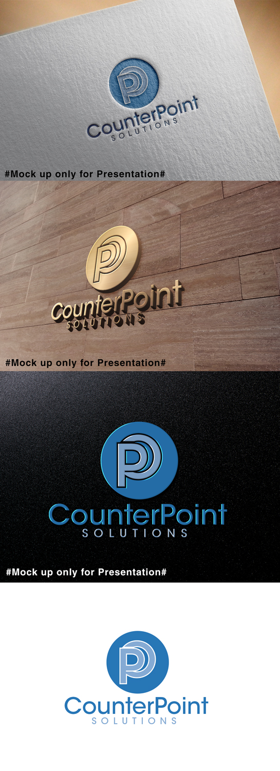 Diseño de Logo por designmind78 para CounterPoint Solutions | Diseño #18365590