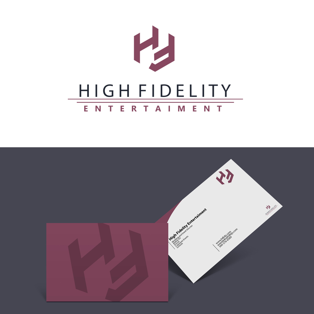 Logo Design by Dionis Design for High Fidelity Entertainment | Design #18331866