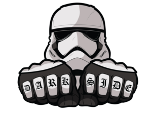 Bad Ass Storm Trooper Helmet with Hand Tattoo | Diseño Gráfico por Cody Rostron