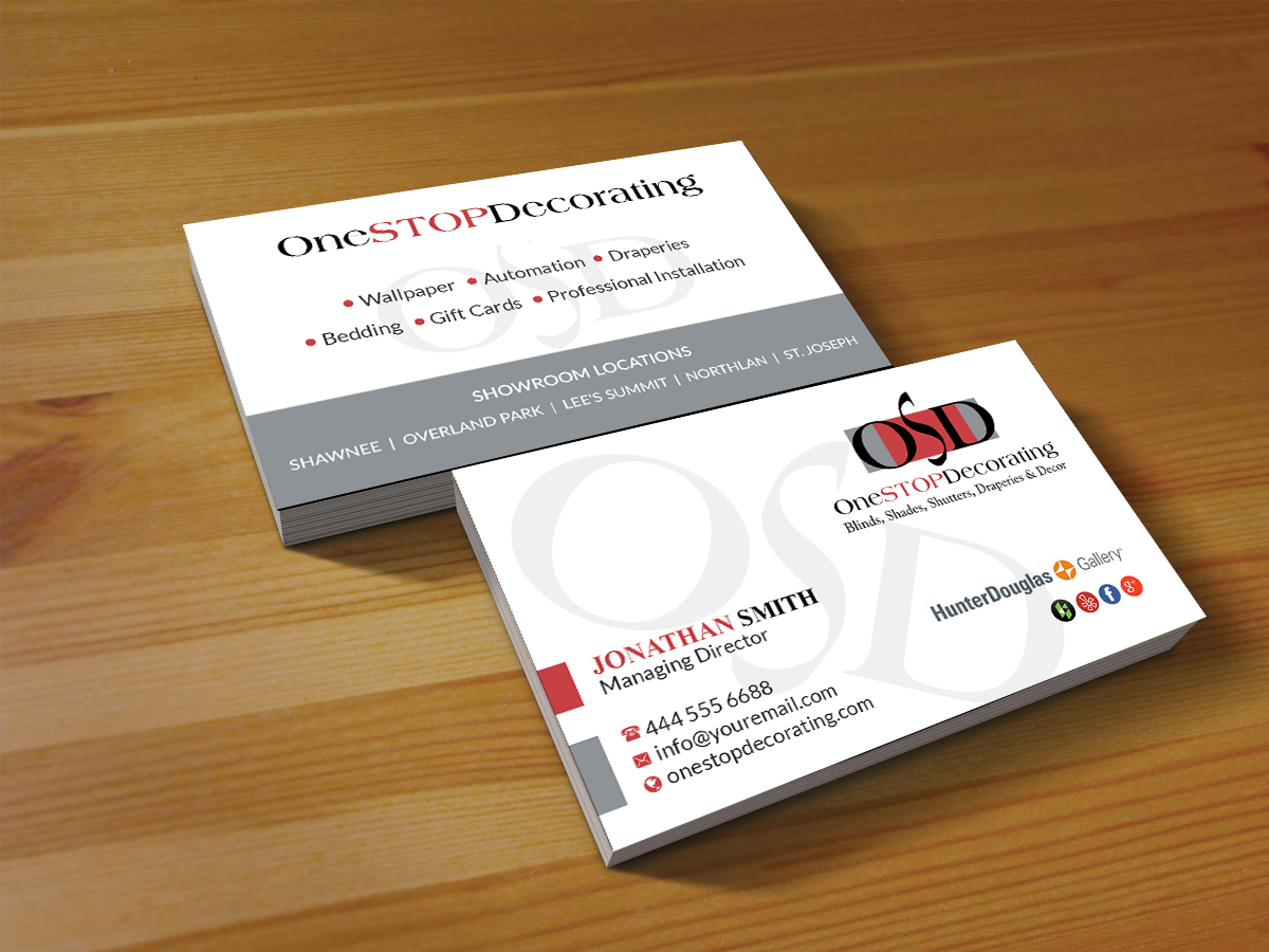 Visitenkarten-Design von Creations Box 2015 für dieses Projekt | Design #18375937