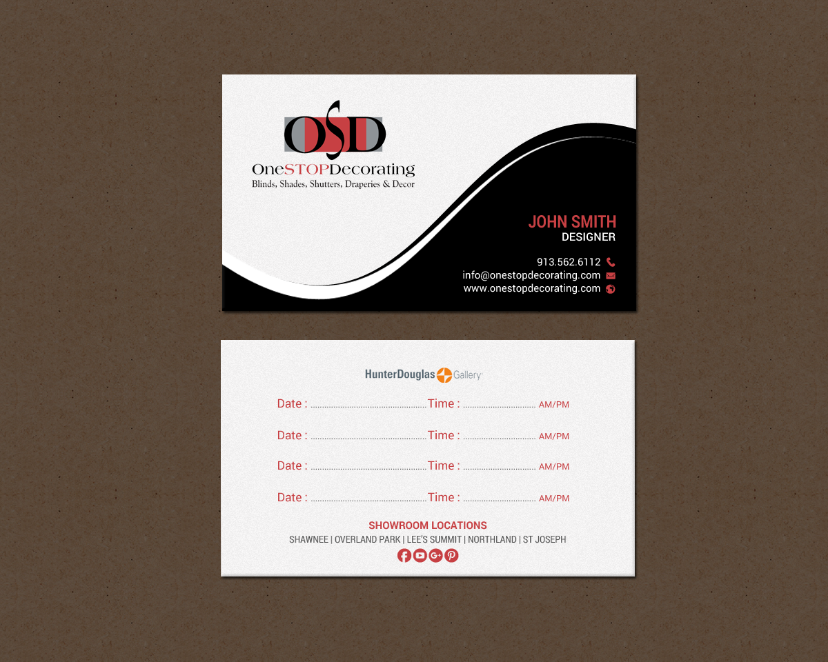 Business Card Design by chandrayaan.creative for this project | Design #18332456