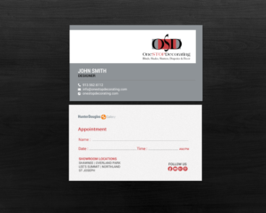 Business Card Design by chandrayaan.creative for this project | Design: #18334717