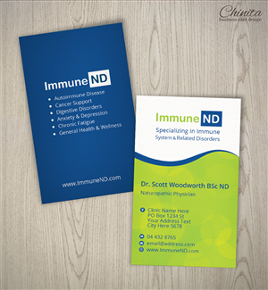 Design de Carte de Visite par Chinita pour Self Employed | Design : #2817645