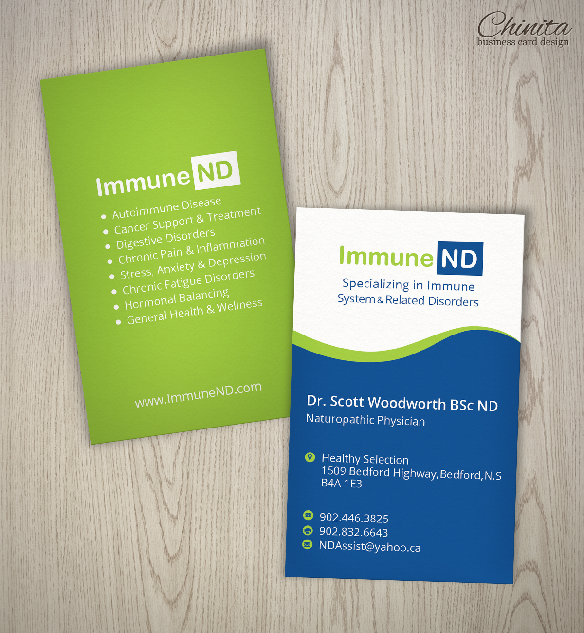 Business Card Design by Chinita for Self Employed | Design #2822813