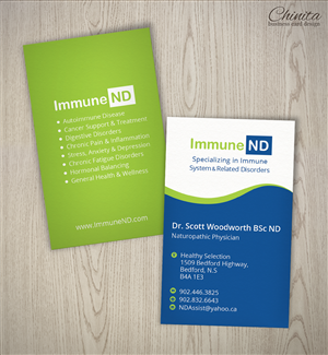 Business Card Design by Chinita for Self Employed | Design #2822849