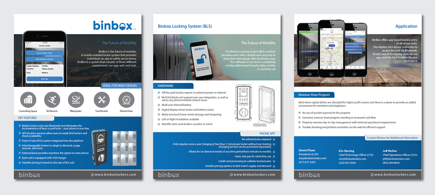 Flyer Design by alex989 for Binbox, Inc | Design #18372435
