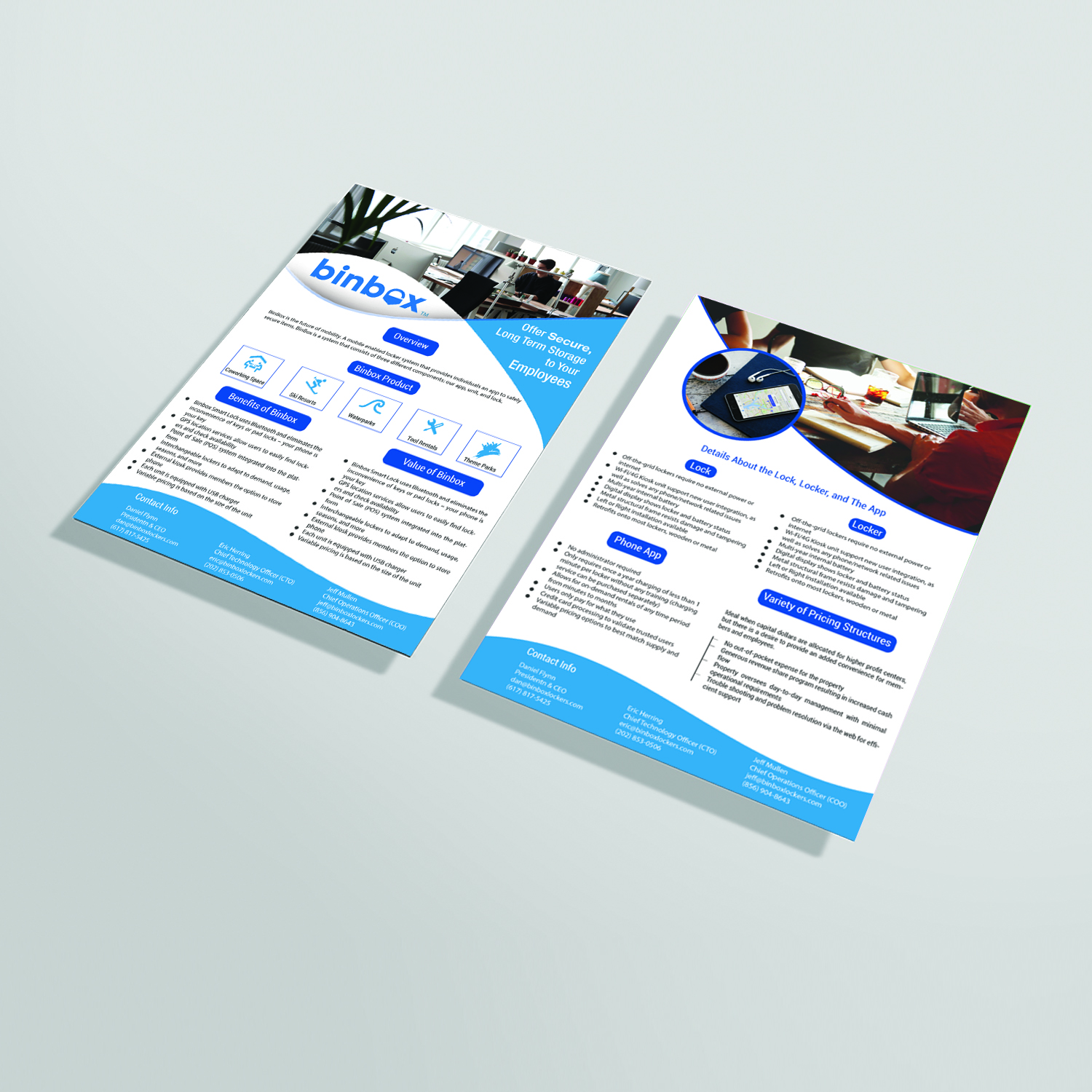 Design de Flyer par creative.bugs pour Binbox, Inc | Design #18335308