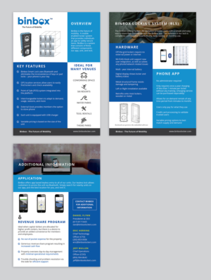 Flyer Design by ACBTY™ for Binbox, Inc | Design #18345534