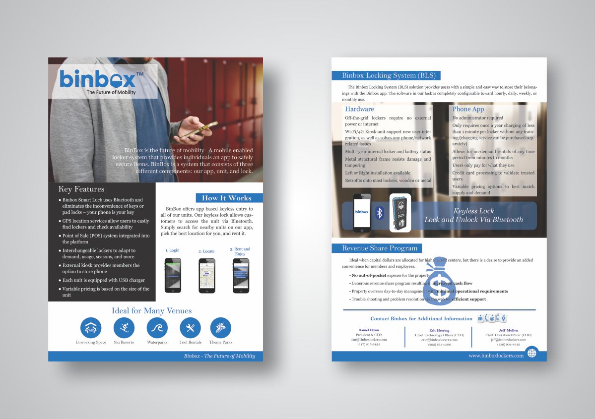Design de Flyer par Fajr. pour Binbox, Inc | Design #18415697