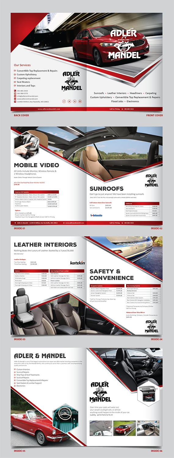Brochure Design by alex989 for this project | Design #18383553