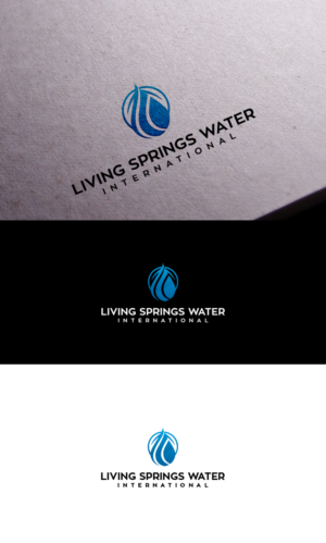 Living Springs Water International  | Diseño de Logo por logo_s